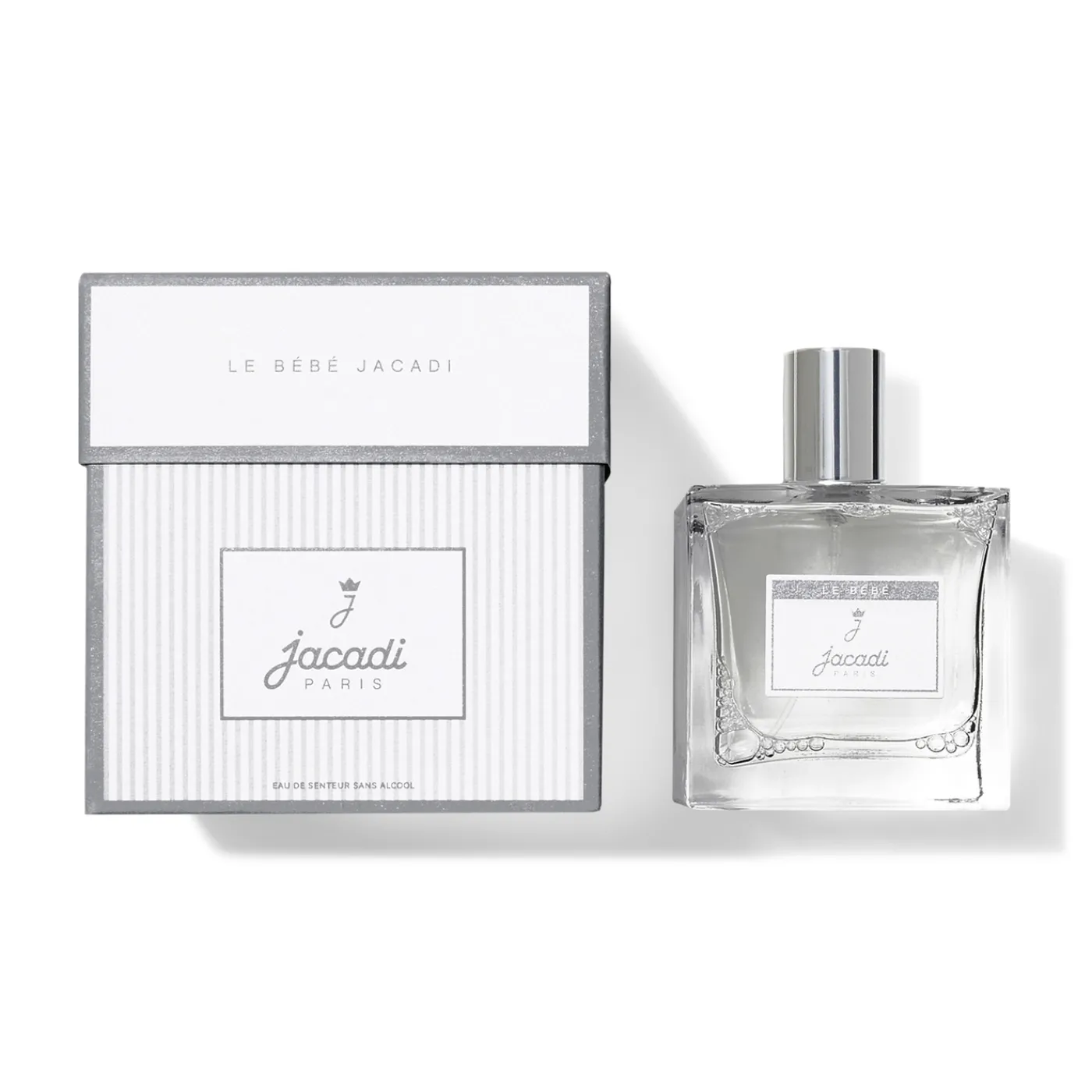 Bath Towels And Bath Capes|Skincare And Scented Waters-Jacadi Baby fragrance 100 ml White/Grey
