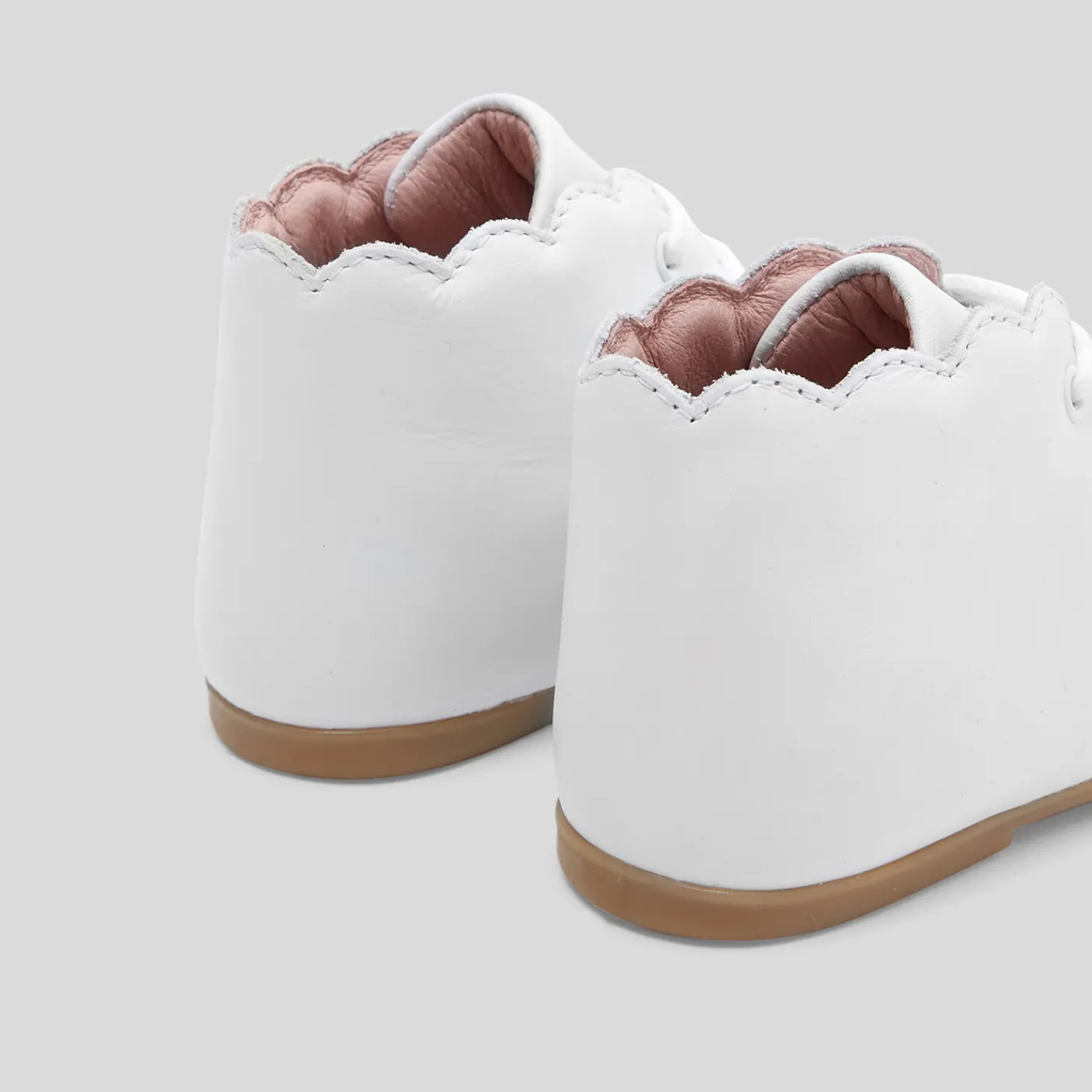 Ankle & Lined Boots-Jacadi Baby girl first ankle boots Jacadi White