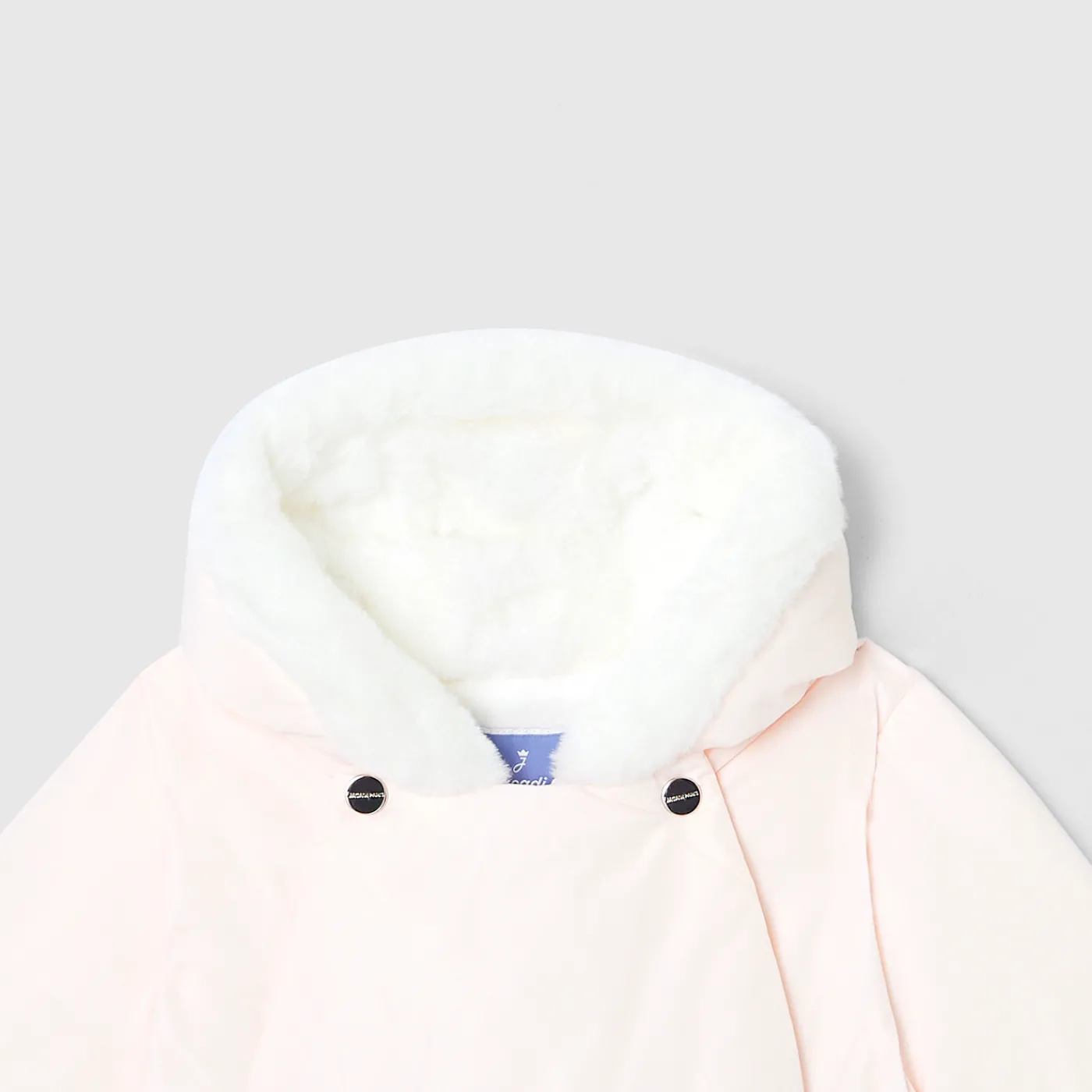 Coats And Outerwear|Baby Snowsuits & Burnous-Jacadi Baby girl snowsuit Jacadi pale Pink
