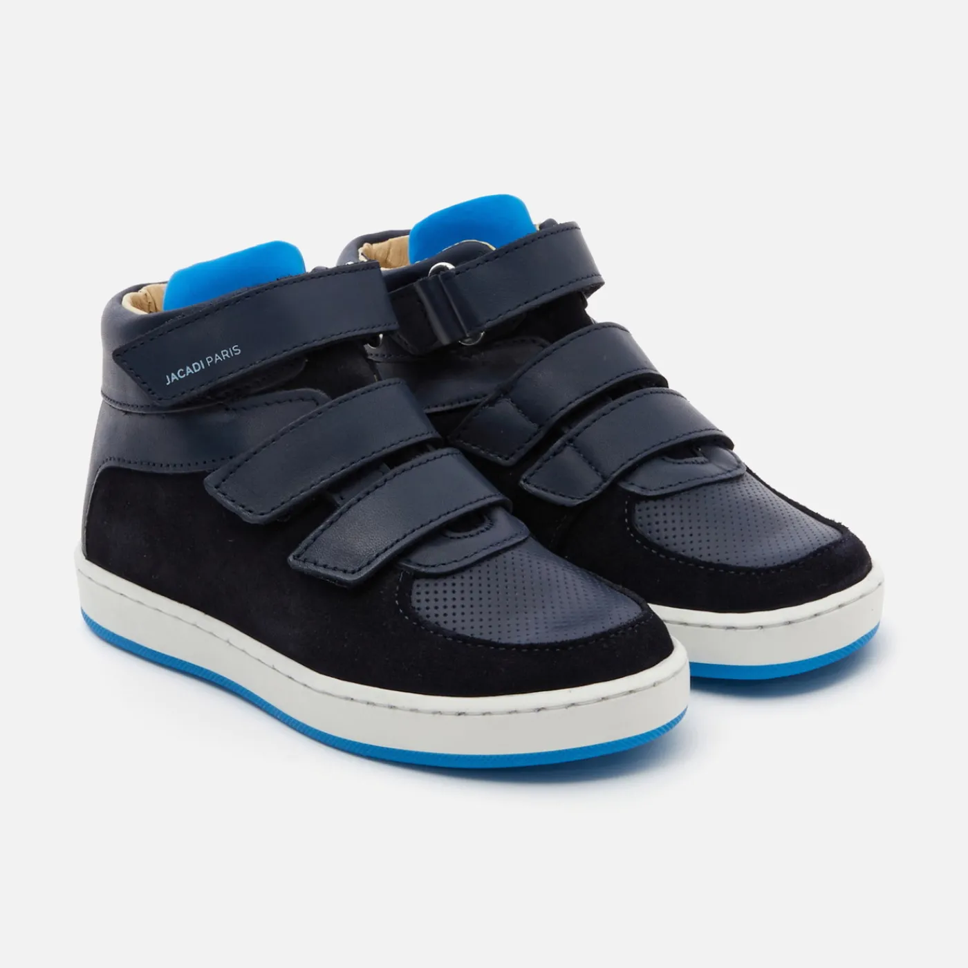 Sneakers-Jacadi Boy high top sneakers Jacadi Navy