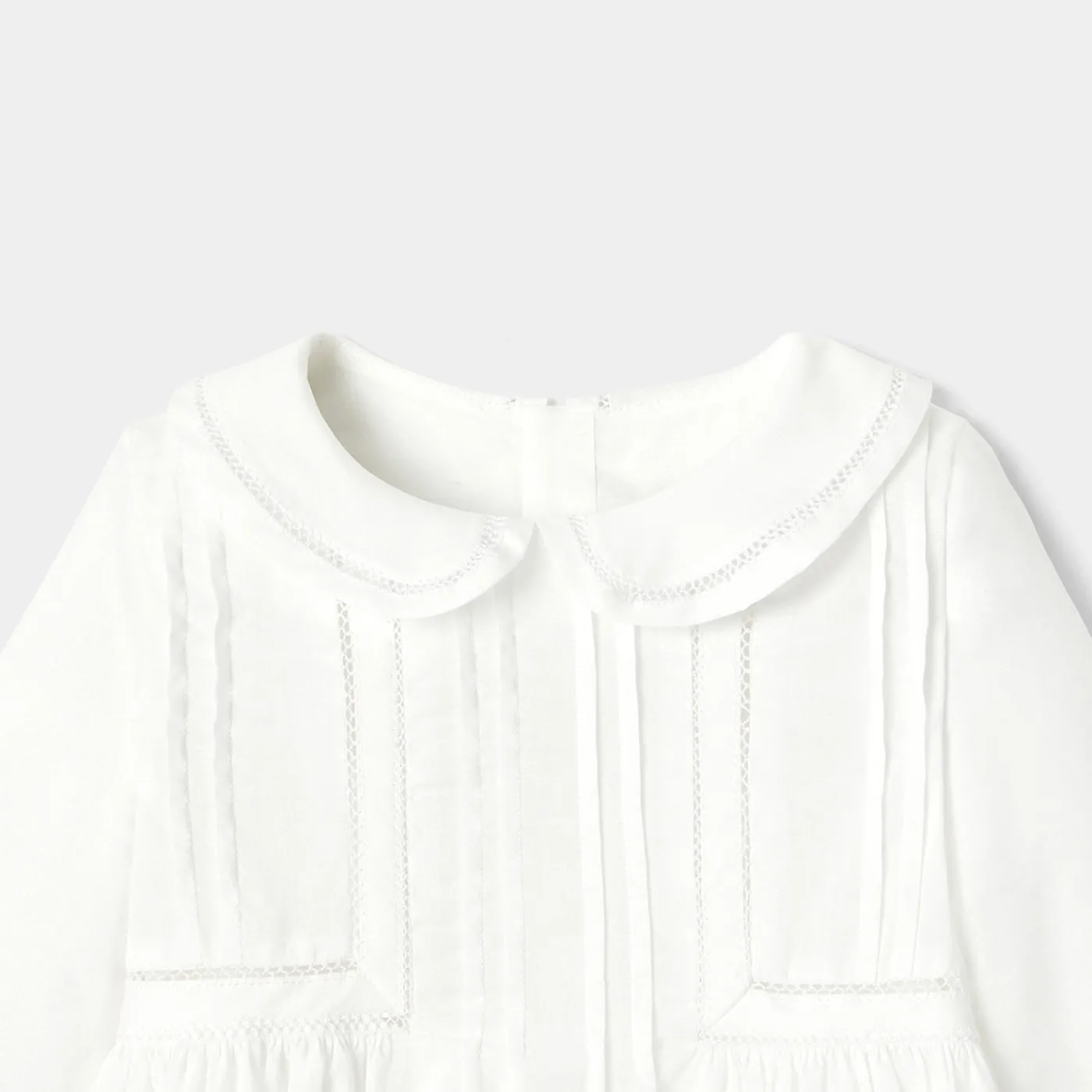 Dresses-Jacadi Baby girl ceremony long dress Jacadi White