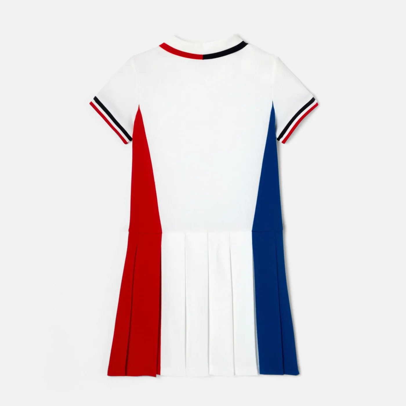 Dresses And Skirts-Jacadi Girl color block dress White/Multicolour