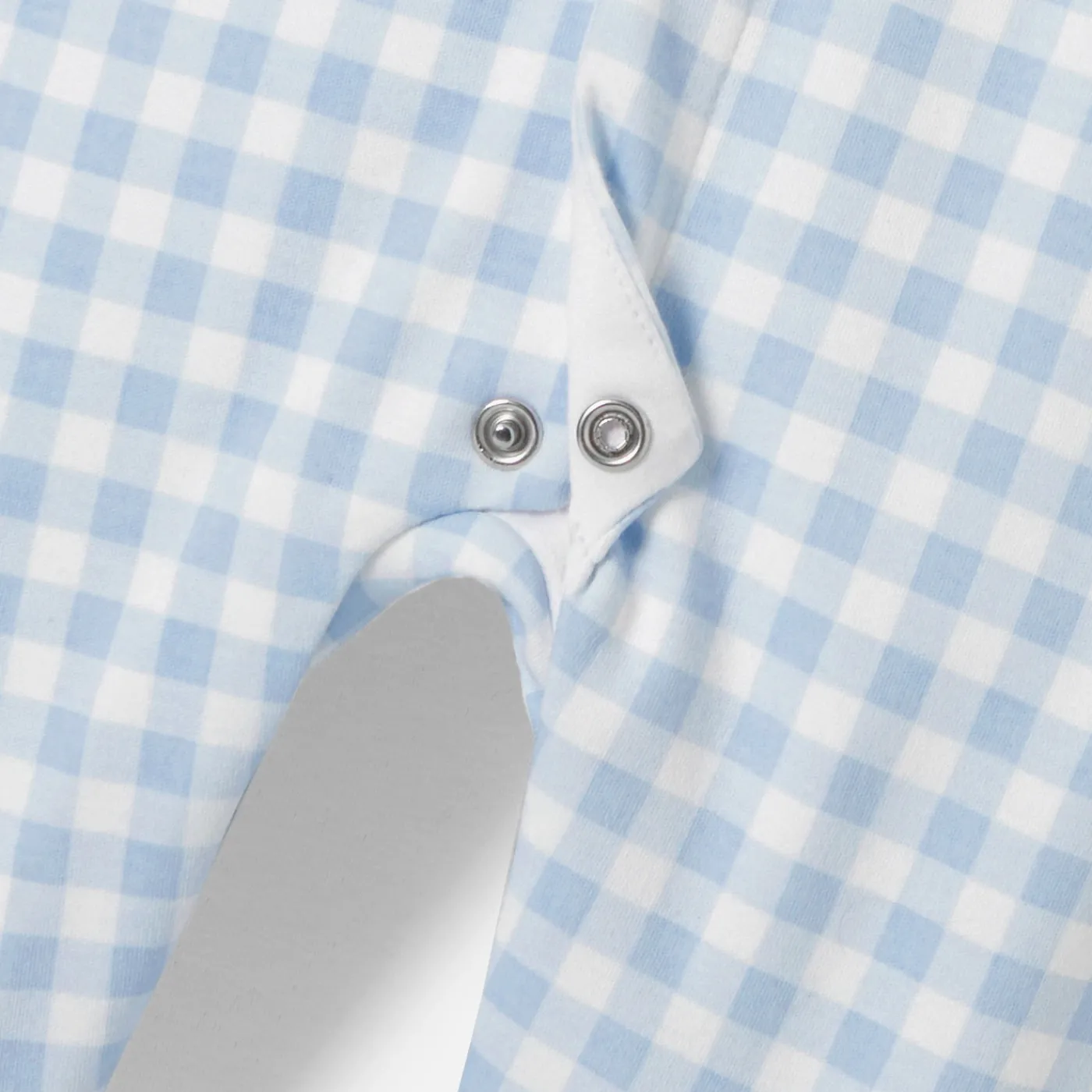 Pajamas-Jacadi Baby boy pyjamas in interlock White/Blue