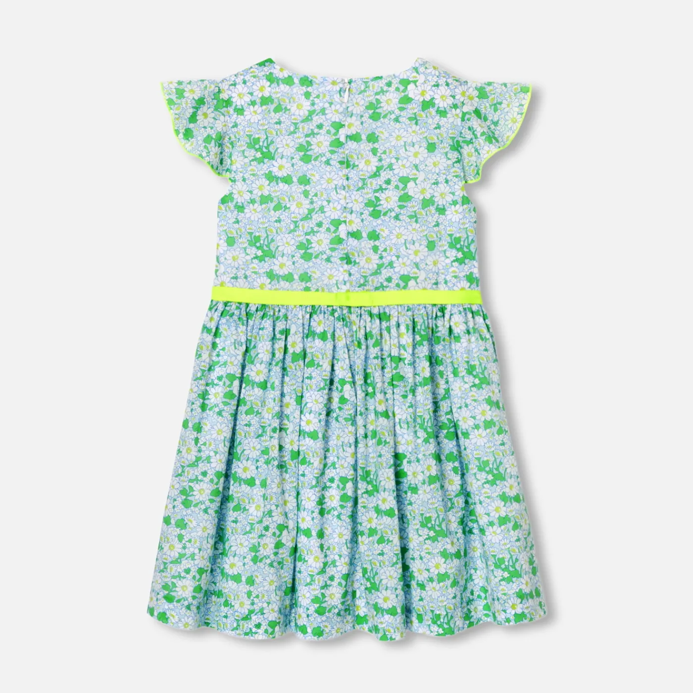 Dresses And Skirts-Jacadi Girl dress in Liberty fabric White/Multicolour