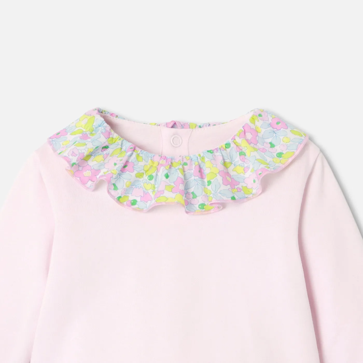 Bloomers, Overalls And Sets-Jacadi Baby girl jersey comfort set Jacadi pale Pink