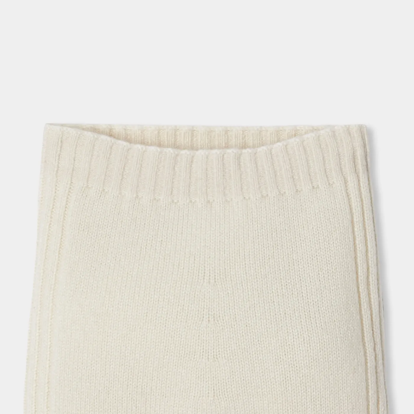 Pants, Leggings And Shorts-Jacadi Baby cashmere leggings Jacadi soft white