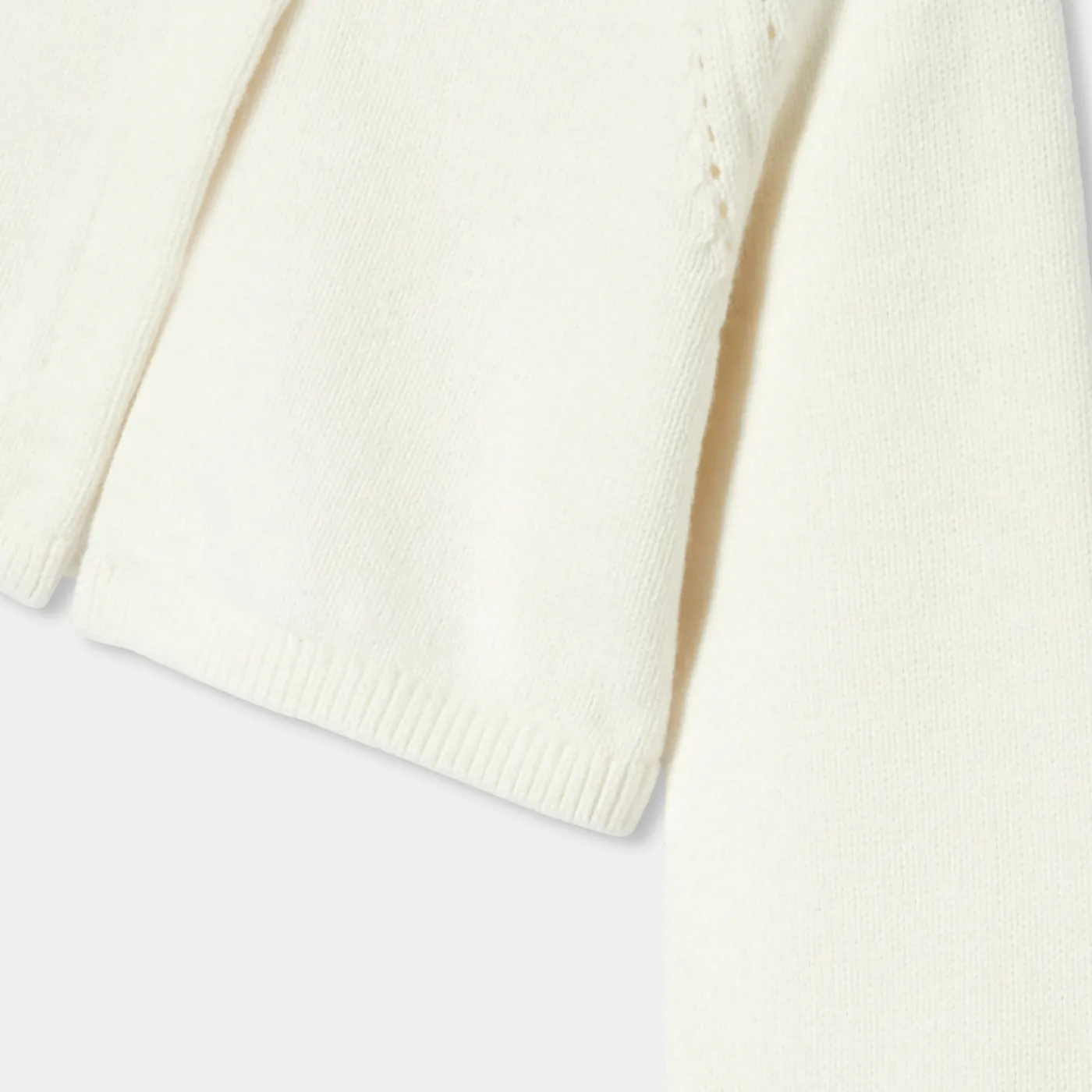 Cardigans, Sweaters And Sweatshirts-Jacadi Baby girl ceremony bolero Jacadi soft white