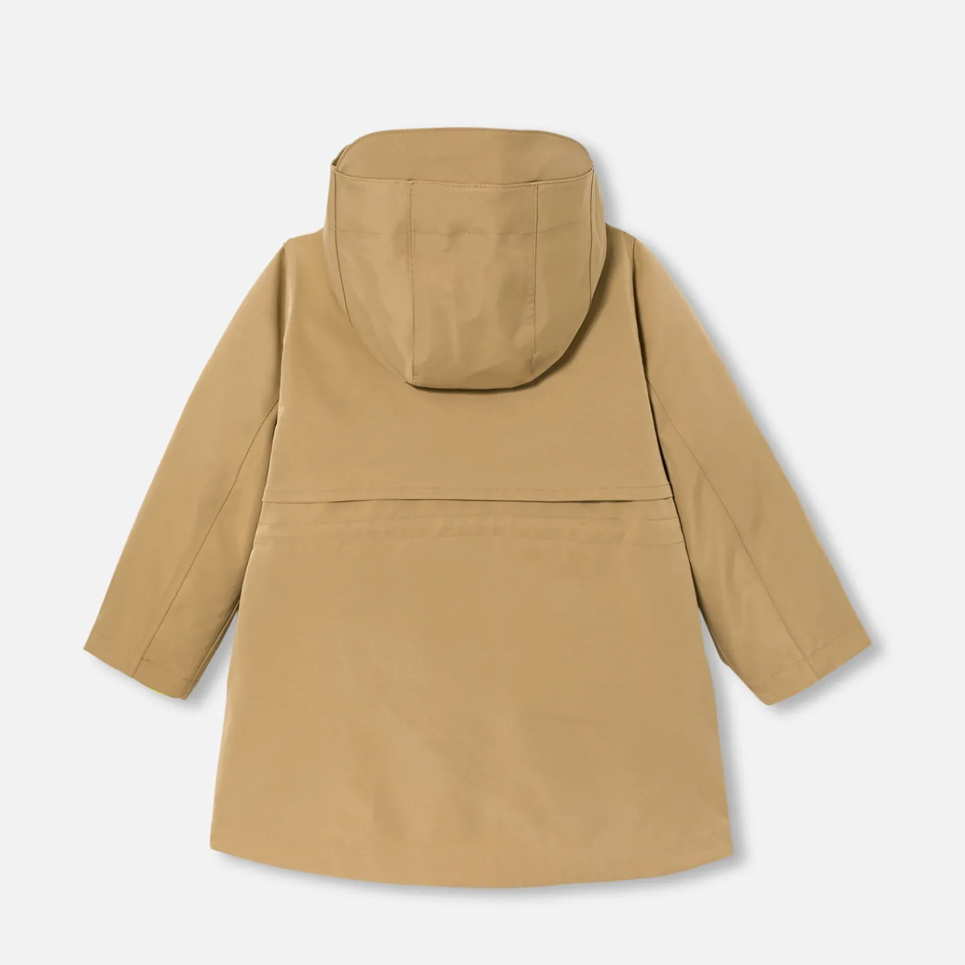 Coats And Outerwear|Girl Coats & Puffer Jackets-Jacadi Girl 3-in-1 parka Sand