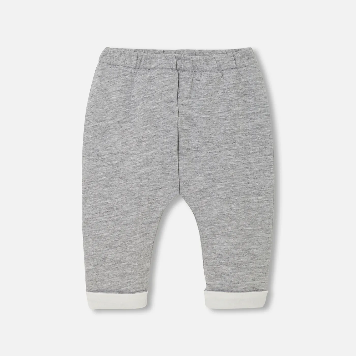 Bloomers, Overalls And Sets-Jacadi Baby comfort set in jersey Jacadi light Heather Grey