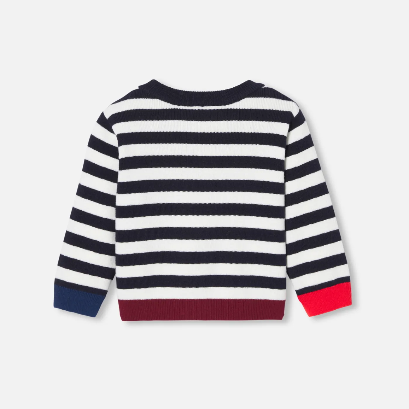 Sweaters, Sweatshirts And Cardigans-Jacadi Baby boy sweater Navy/White