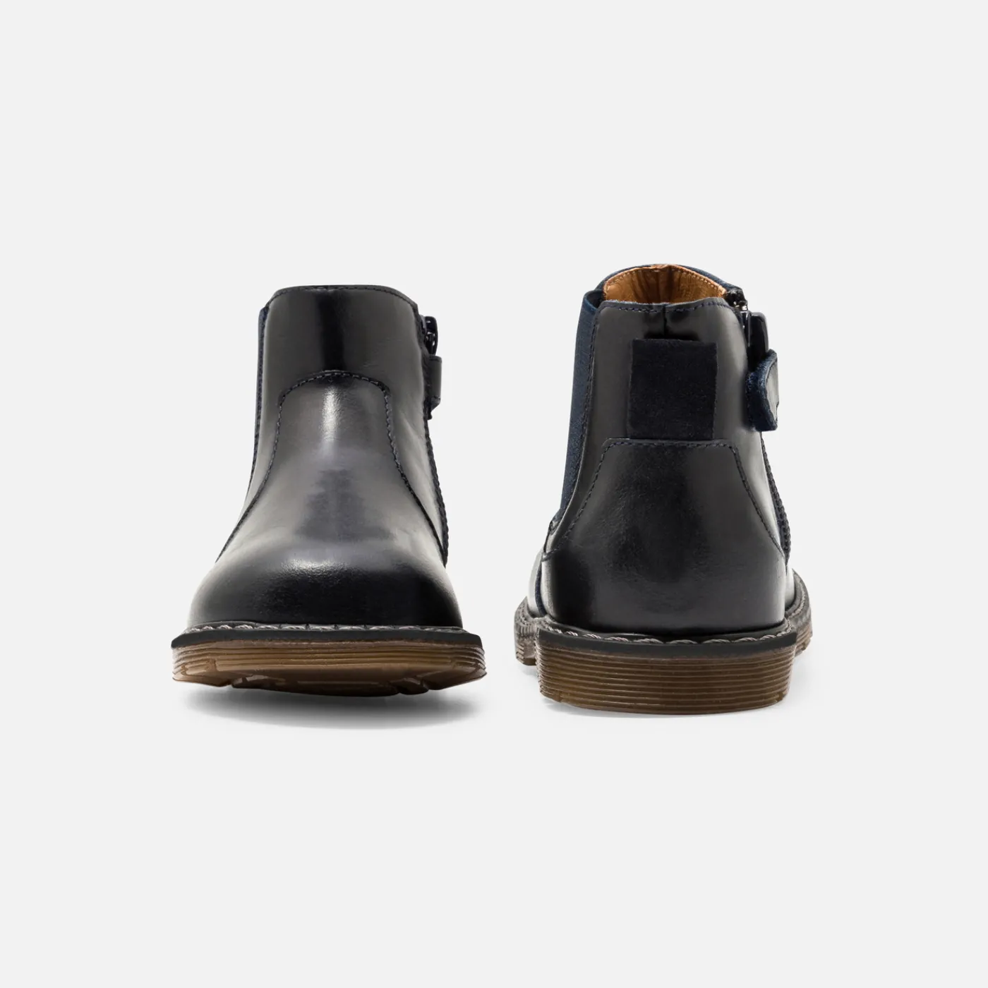 Ankle Boots-Jacadi Baby boy Chelsea boots Jacadi Navy