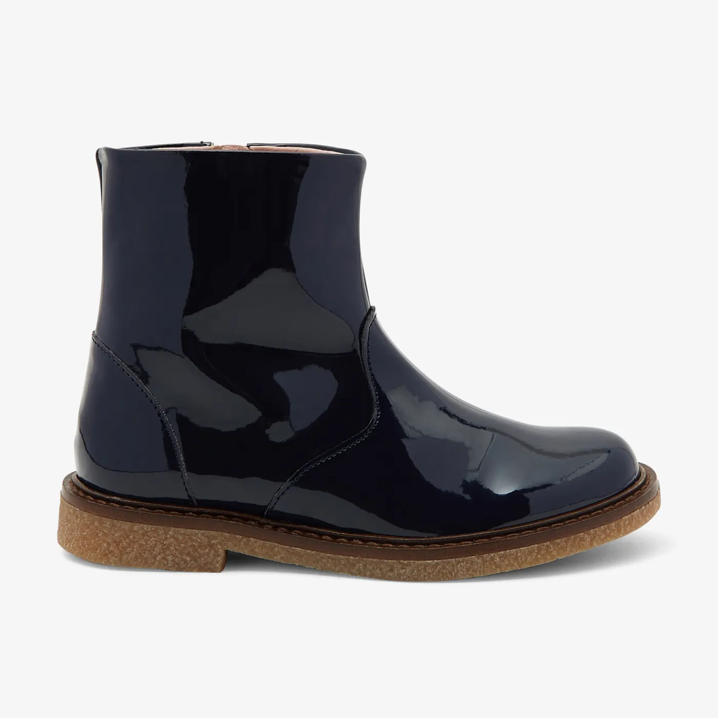 Ankle & Lined Boots-Jacadi Girl ankle boots Jacadi Navy