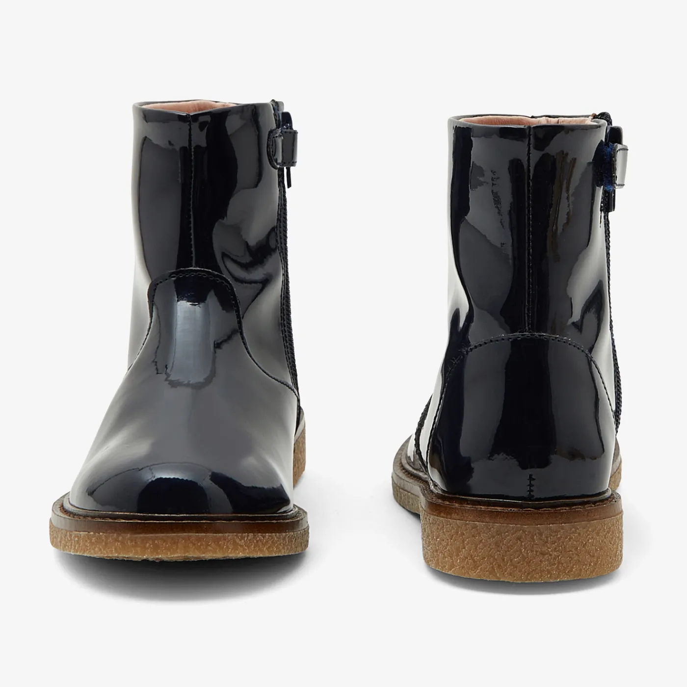 Ankle & Lined Boots-Jacadi Girl ankle boots Jacadi Navy