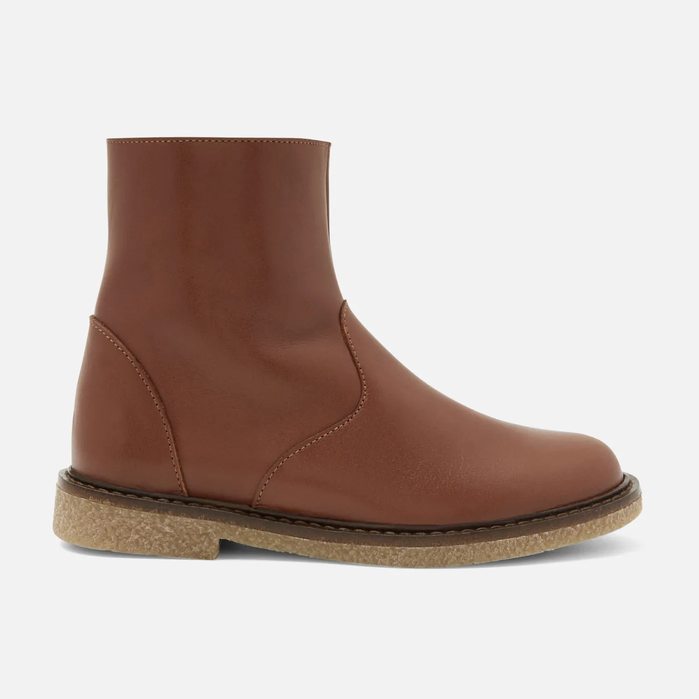 Ankle & Lined Boots-Jacadi Girl ankle boots Nude