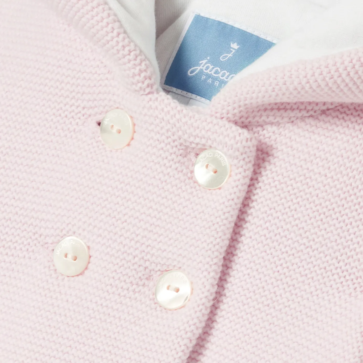 Coats And Outerwear|Baby Snowsuits & Burnous-Jacadi Baby girl lined jacket Jacadi pale Pink