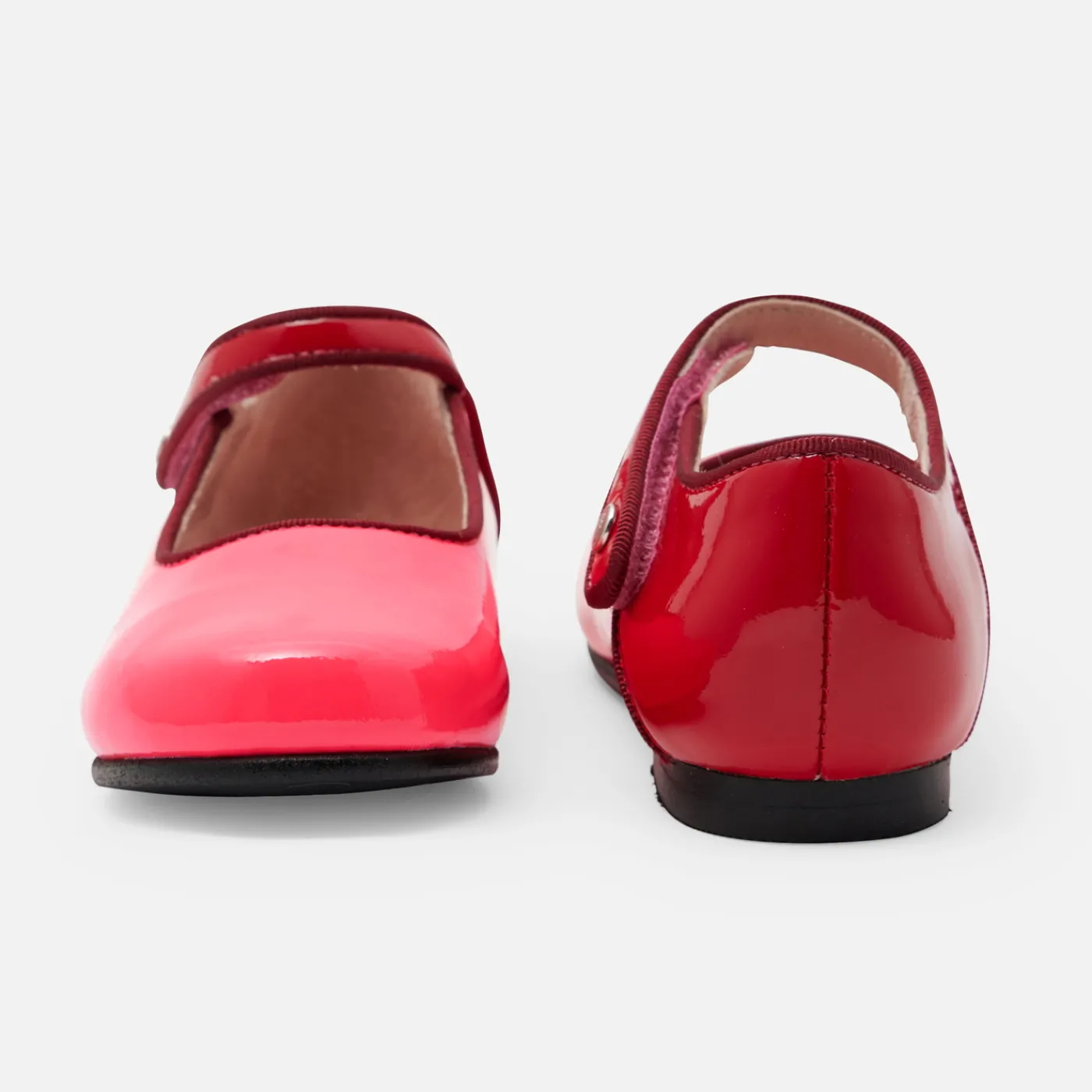 Mary Janes, T-Straps And Ballet Flats-Jacadi Baby girl Mary Janes in patent leather Pink