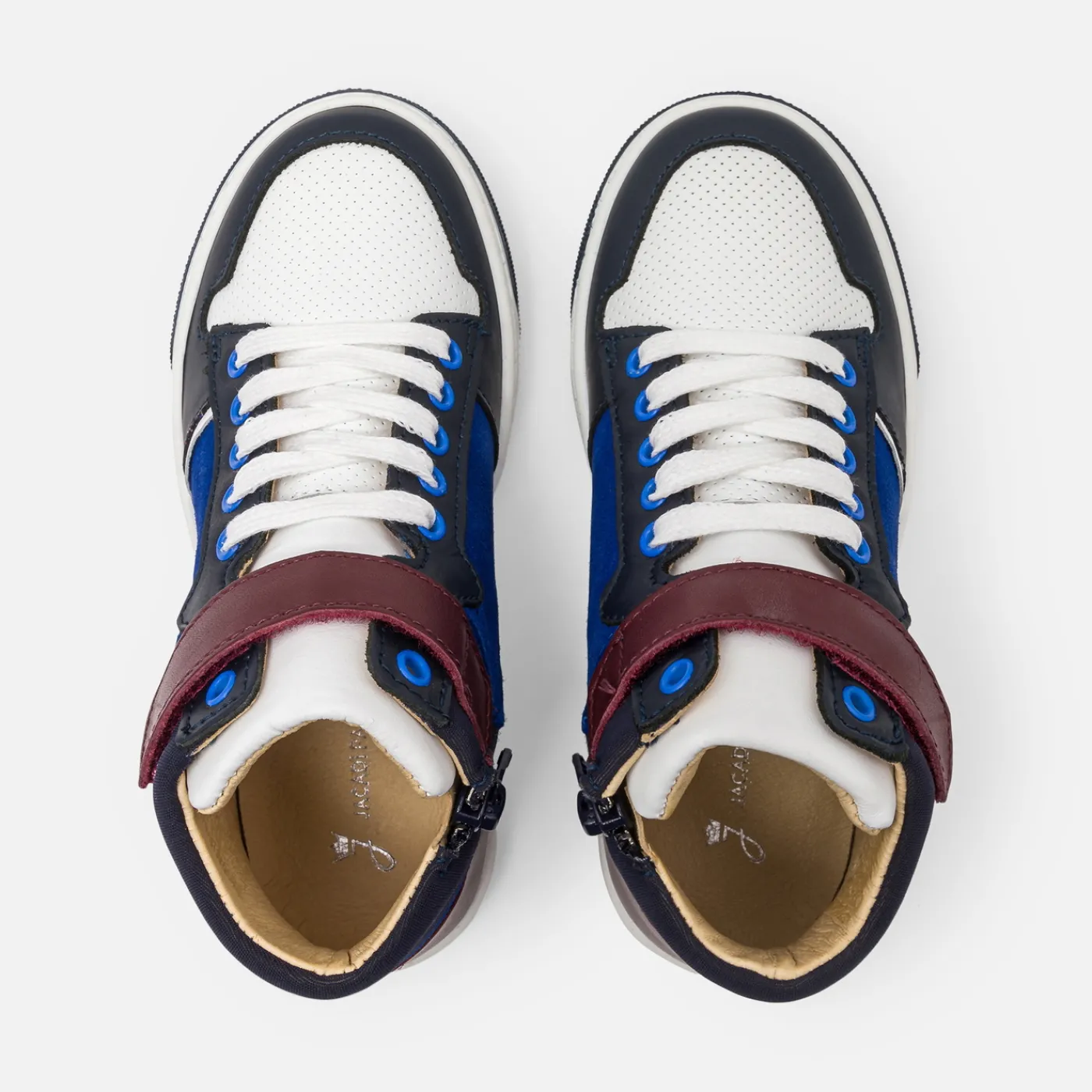 Sneakers-Jacadi Boy high-top sneakers Blue