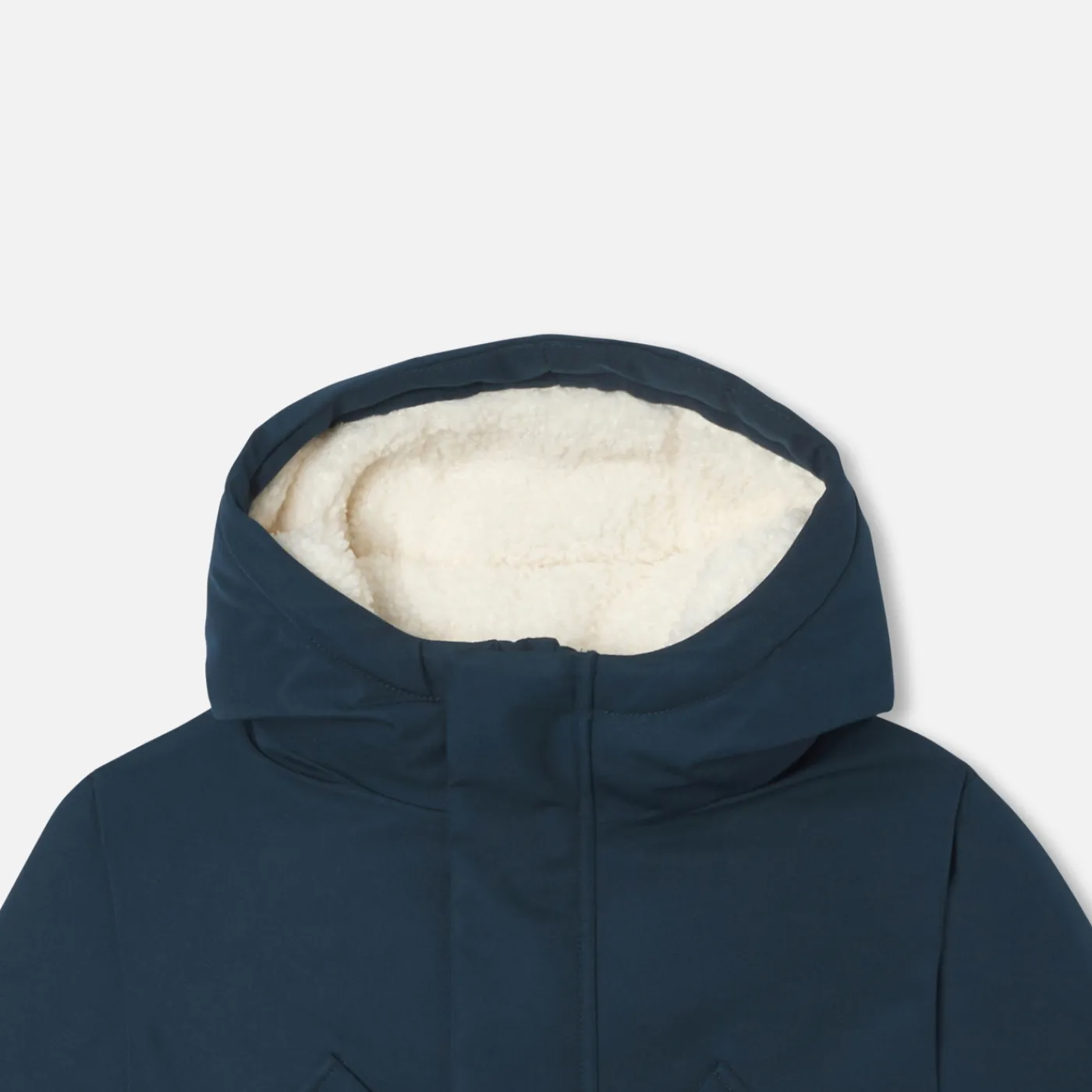 Coats And Outerwear|Coats And Outerwear-Jacadi Child long parka Ink blue