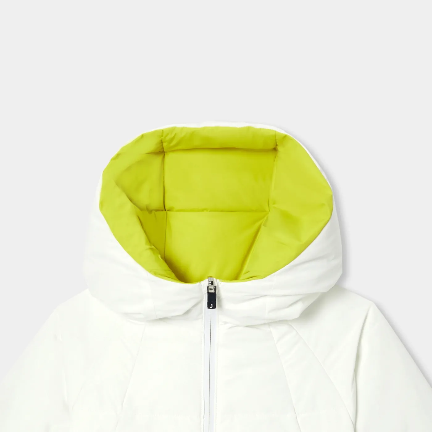 Coats And Outerwear|Girl Coats & Puffer Jackets-Jacadi Girl long padded jacket Jacadi soft white