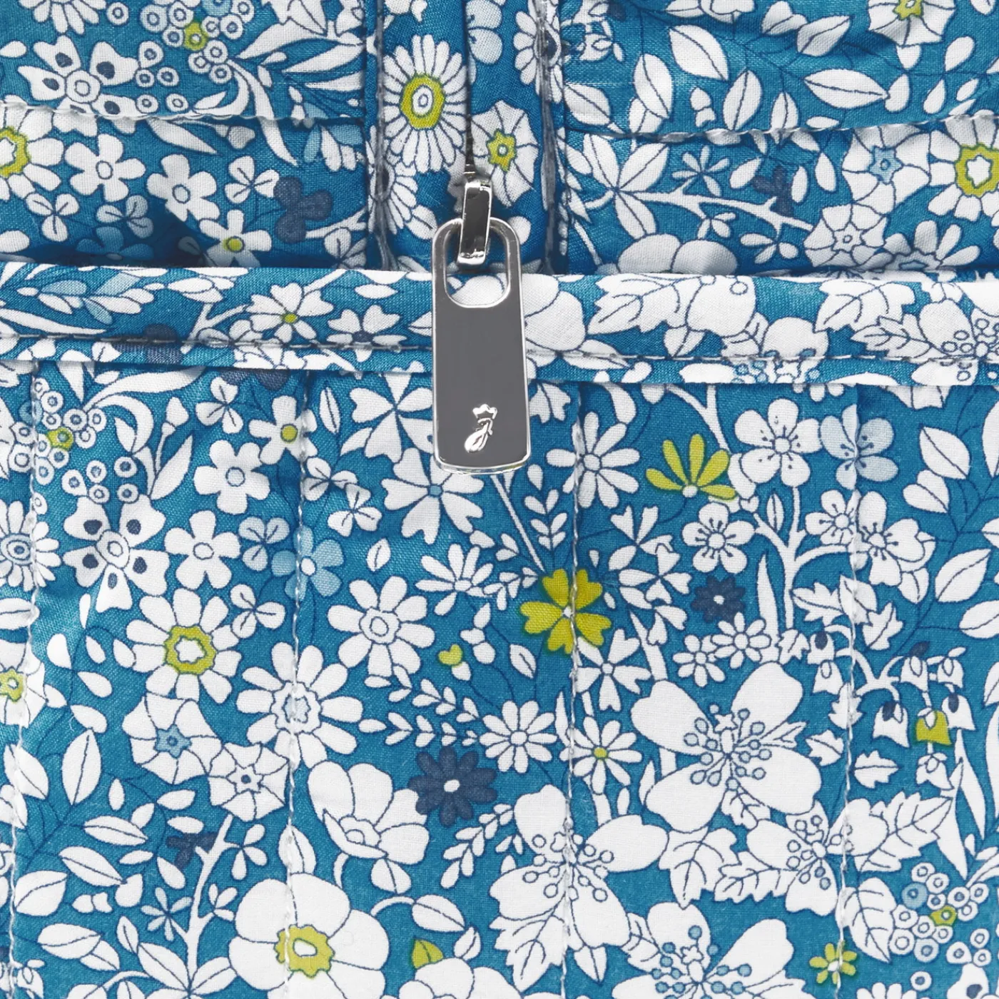 Diaper Bags And Toiletry Bags|Diaper Bags And Toiletry Bags-Jacadi Liberty fabric toiletry bag Blue/Multicolour