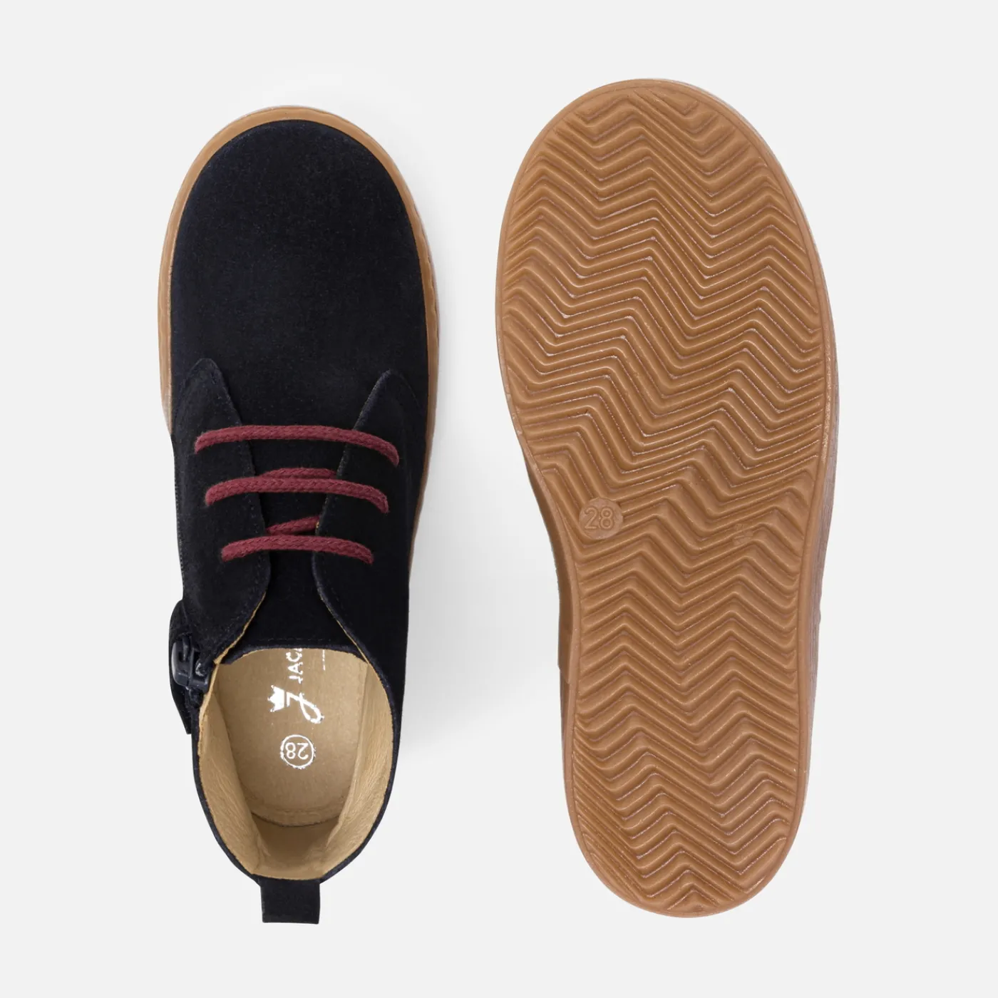 Ankle Boots-Jacadi Boy desert boots Jacadi Navy