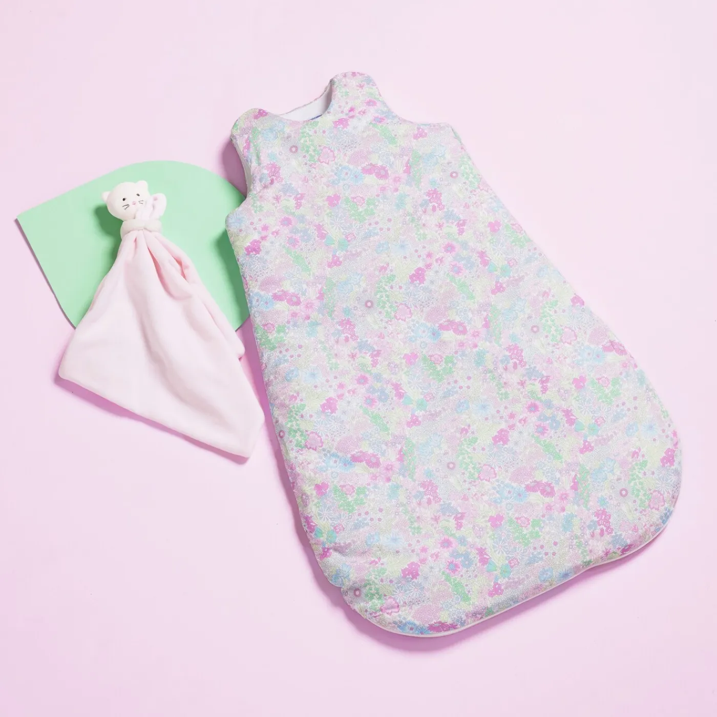 Sleeping Bags And Blankets|Sleeping Bags And Blankets-Jacadi Baby girl convertible 6-24 months sleeping bag White/Multicolour
